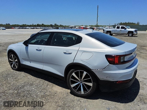 2021 Polestar 2 Launch Edition with VIN LPSED3KA4ML017477, listed as a Copart auction lot 54700395 with Not Provided miles and Clean Title. Bid and sale history available at DreamBid. Image 2.