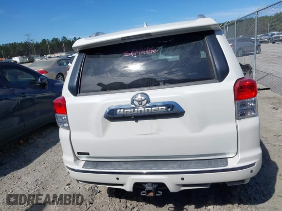 2013 Toyota 4Runner SR5 with VIN JTEZU5JR6D5052159, listed as a IAAI auction lot 41704453 with 188,276 mi miles and . Bid and sale history available at DreamBid. Image 16.