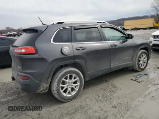 2014 Jeep Cherokee Latitude with VIN 1C4PJMCS0EW240928, listed as a Copart auction lot 46985755 with 156,340 mi miles and Salvage Title. Bid and sale history available at carsss.com. Image 3.