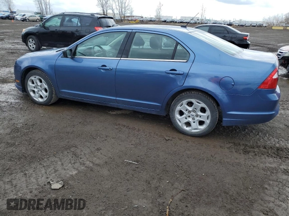 2010 Ford Fusion SE with VIN 3FAHP0HA1AR386057, listed as a Copart auction lot 55296425 with 134,993 mi miles and Salvage Title. Bid and sale history available at DreamBid. Image 2.