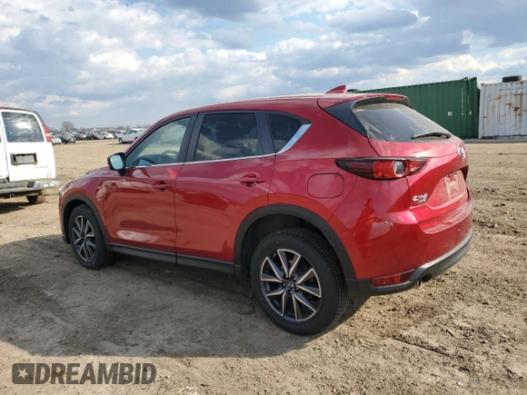 2018 Mazda CX-5 Touring with VIN JM3KFBCM8J0459657, listed as a Copart auction lot 50789585 with 72,657 mi miles and Salvage Title. Bid and sale history available at carsss.com. Image 2.