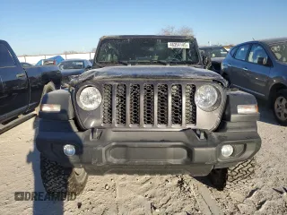 2024 Jeep Wrangler Sport S with VIN 1C4PJXDG9RW204575, listed as a Copart auction lot 46354145 with 29,874 mi miles and Salvage title. Bid and sale history available at DreamBid. Image 5.