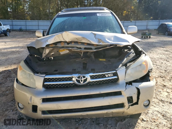 2008 Toyota RAV4 Ltd with VIN JTMZK34V485021781, listed as a Copart auction lot 73809533 with 222,330 mi miles and Salvage Title. Bid and sale history available at carsss.com. Image 5.