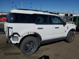 2024 Ford Bronco Sport Big Bend with VIN 3FMCR9B68RRE16976, listed as a Copart auction lot 72742844 with 1,757 mi miles and Salvage title. Bid and sale history available at DreamBid. Image 3.