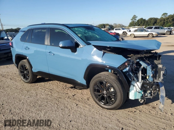 2022 Toyota RAV4 Hybrid SE with VIN 4T3T6RFV3NU070288, listed as a Copart auction lot 77693494 with 32,497 mi miles and Non repairable. Bid and sale history available at DreamBid. Image 4.