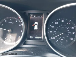 2017 Hyundai Santa Fe Limited Ultimate with VIN KM8SRDHF0HU212900, listed as a IAAI auction lot 39857730 with 86,682 mi miles. Bid and sale history available at carsss.com. Image 7.