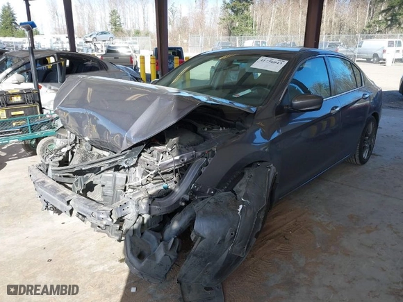 2015 Honda Accord Sedan Sport with VIN 1HGCR2F56FA247626, listed as a IAAI auction lot 41756043 with 127,185 mi miles. Bid and sale history available at carsss.com. Image 2.