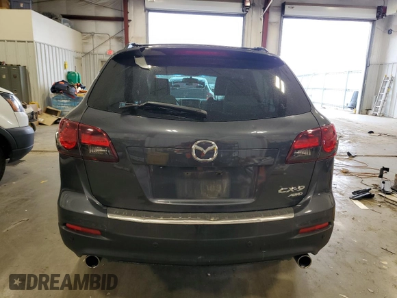 2015 Mazda CX-9 Touring with VIN JM3TB3CA6F0465251, listed as a Copart auction lot 54746275 with 160,889 mi miles and Non Repairable. Bid and sale history available at carsss.com. Image 6.