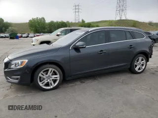 2015 Volvo V60 z VIN YV1612SB5F1186312, wystawiony jako Copart lot #58552405 z przebiegiem 77 610 mil mil oraz Szkoda całkowita • Salvage title. Historia ofert i sprzedaży dostępna na DreamBid. Obrazek 1.