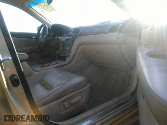 2004 Lexus ES 350 with VIN JTHBA30G145042530, listed as a IAAI auction lot 41212924 with Not Provided miles and . Bid and sale history available at DreamBid. Image 5.