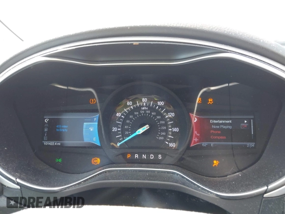 2014 Ford Fusion SE with VIN 3FA6P0HD0ER391323, listed as a IAAI auction lot 42038310 with 101,422 mi miles and . Bid and sale history available at carsss.com. Image 7.