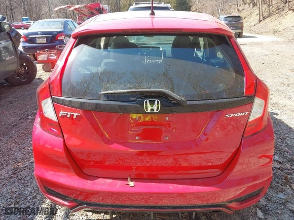 2018 Honda Fit Sport with VIN 3HGGK5H66JM711099, listed as a IAAI auction lot 41749349 with 10,021 mi miles. Bid and sale history available at carsss.com. Image 16.