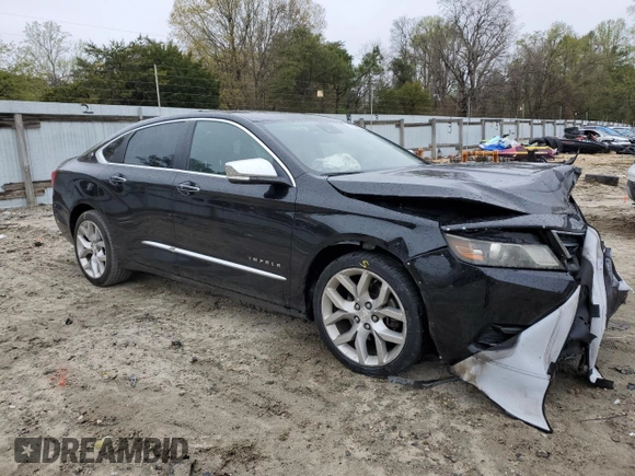 2014 Chevrolet Impala LTZ with VIN 1G1155S38EU119515, listed as a Copart auction lot 52809605 with 107,952 mi miles and Salvage Title. Bid and sale history available at DreamBid. Image 4.