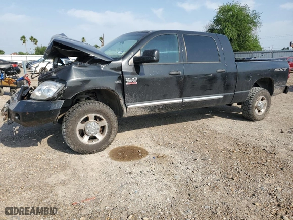 2008 Dodge Ram 2500 SXT with VIN 3D7KS29D88G250992, listed as a Copart auction lot 51451485 with 261,452 mi miles and Salvage Title. Bid and sale history available at carsss.com. Image 1.
