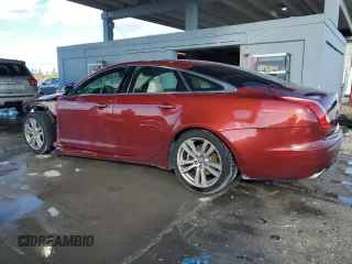 2011 Jaguar XJ with VIN SAJWA1CB4BLV07268, listed as a Copart auction lot 46994555 with 102,432 mi miles and Salvage title. Bid and sale history available at DreamBid. Image 2.