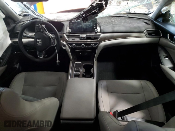 2019 Honda Accord Touring with VIN 1HGCV2F9XKA016690, listed as a Copart auction lot 59910805 with Not provided miles and Salvage title. Bid and sale history available at DreamBid. Image 8.