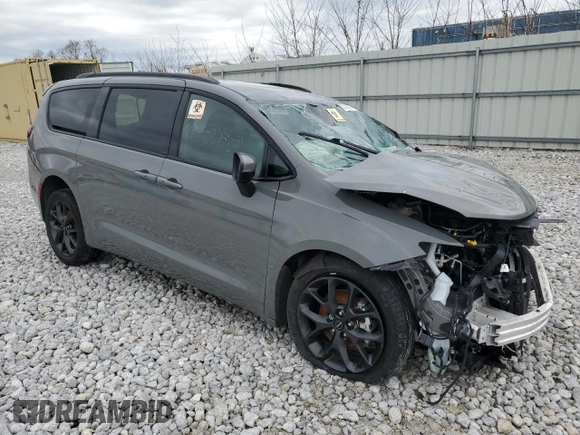 2023 Chrysler Pacifica Touring L with VIN 2C4RC1BG1PR516608, listed as a Copart auction lot 52098625 with Not provided miles and Salvage title. Bid and sale history available at DreamBid. Image 4.
