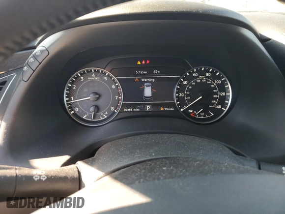 2023 Nissan Armada SV with VIN JN8AY2AD8P9693887, listed as a Copart auction lot 50410685 with 30,355 mi miles and Salvage title. Bid and sale history available at DreamBid. Image 9.