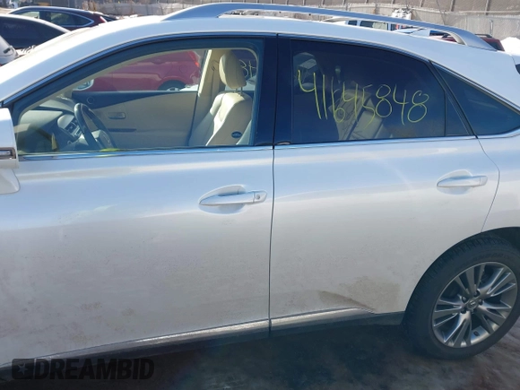 2014 Lexus RX 350 with VIN JTJBK1BA5E2036886, listed as a IAAI auction lot 41645848 with 36,558 mi miles and . Bid and sale history available at DreamBid. Image 14.