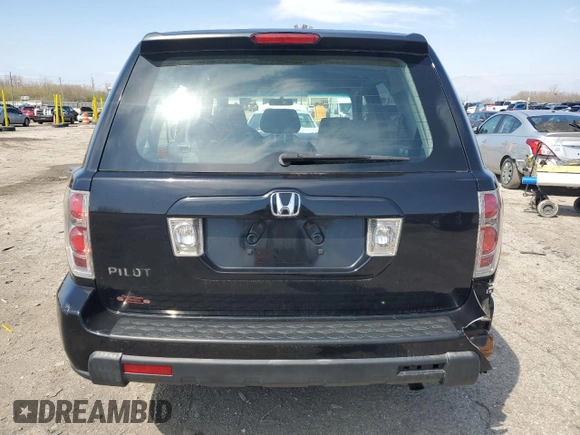 2007 Honda Pilot LX z VIN 5FNYF28107B021596, wystawiony jako Copart lot #51256235 z przebiegiem 176 391 mil mil oraz Czysty tytuł • Clean title. Historia ofert i sprzedaży dostępna na DreamBid. Obrazek 6.