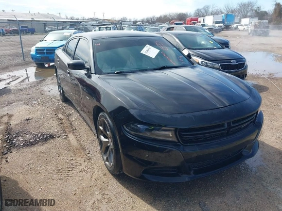 2017 Dodge Charger R/T with VIN 2C3CDXCT2HH525153, listed as a IAAI auction lot 41484962 with NaN miles. Bid and sale history available at carsss.com. Image 1.