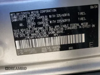 2024 Toyota RAV4 Hybrid XSE with VIN JTME6RFV1RD563804, listed as a Copart auction lot 48415275 with 4,079 mi miles and Salvage Title. Bid and sale history available at DreamBid. Image 13.