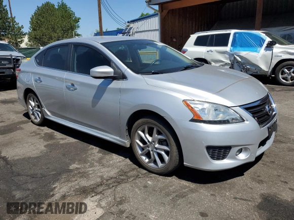 2014 Nissan Sentra SV with VIN 3N1AB7APXEY313737, listed as a Copart auction lot 63610815 with 108,297 mi miles and Clean title. Bid and sale history available at DreamBid. Image 4.