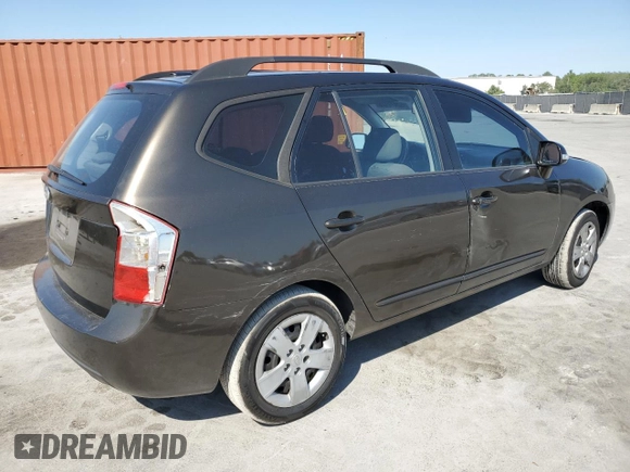 2010 Kia Rondo LX with VIN KNAHG8C84A7299898, listed as a Copart auction lot 53477175 with 127,990 mi miles and Salvage Title. Bid and sale history available at carsss.com. Image 3.