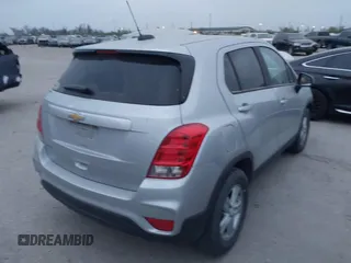2020 Chevrolet Trax LS with VIN 3GNCJKSBXLL296356, listed as a IAAI auction lot 41770466 with 68,702 mi miles and . Bid and sale history available at DreamBid. Image 4.