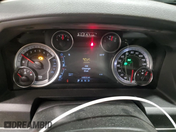 2014 Ram 1500 SLT z VIN 1C6RR7GGXES459919, wystawiony jako Copart lot #50656955 z przebiegiem 145 813 mil mil oraz Czysty tytuł • Clean title. Historia ofert i sprzedaży dostępna na DreamBid. Obrazek 9.