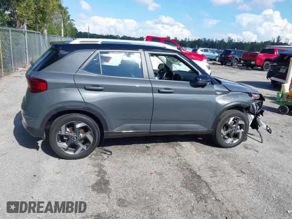 2023 Hyundai Venue Limited with VIN KMHRC8A3XPU275847, listed as a IAAI auction lot 41889404 with 8,555 mi miles and . Bid and sale history available at DreamBid. Image 14.