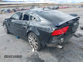 2012 Audi A7 Prestige with VIN WAU2GAFC5CN113023, listed as a IAAI auction lot 41741612 with Not provided miles and . Bid and sale history available at DreamBid. Image 3.