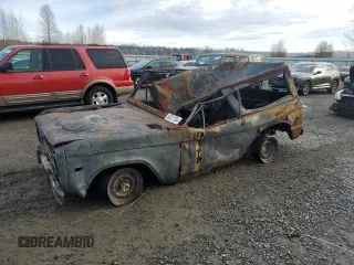 1976 Ford Bronco z VIN U15GLA26168, wystawiony jako Copart lot #83071204 z przebiegiem Nie podano mil oraz Szkoda całkowita • Salvage title. Historia ofert i sprzedaży dostępna na DreamBid. Obrazek 1.