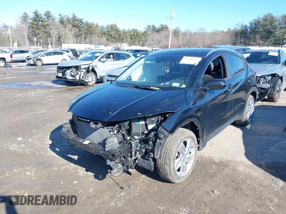 2020 Honda HR-V EX with VIN 3CZRU6H55LM707587, listed as a IAAI auction lot 41601932 with 44,102 mi miles. Bid and sale history available at carsss.com. Image 17.