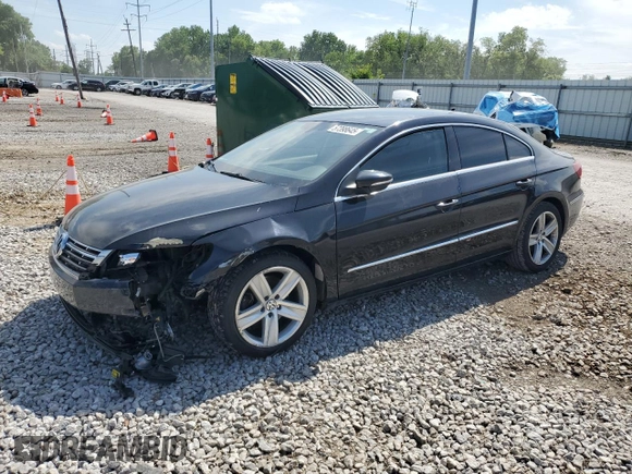 2013 Volkswagen CC Sport Plus z VIN WVWBP7AN1DE541221, wystawiony jako Copart lot #57398645 z przebiegiem 133 505 mil mil oraz Szkoda całkowita • Salvage title. Historia ofert i sprzedaży dostępna na DreamBid. Obrazek 1.