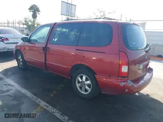 2002 Nissan Quest GXE with VIN 4N2ZN15T92D805926, listed as a IAAI auction lot 41576725 with 226,920 mi miles. Bid and sale history available at carsss.com. Image 3.
