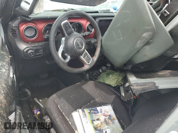 2023 Jeep Wrangler Rubicon с VIN 1C4HJXFG8PW601421, выставлен на аукционе Copart как лот 55970475 с пробегом 46 743 миль миль и Списание • Salvage title. История ставок и продаж доступна на DreamBid. Изображение 8.