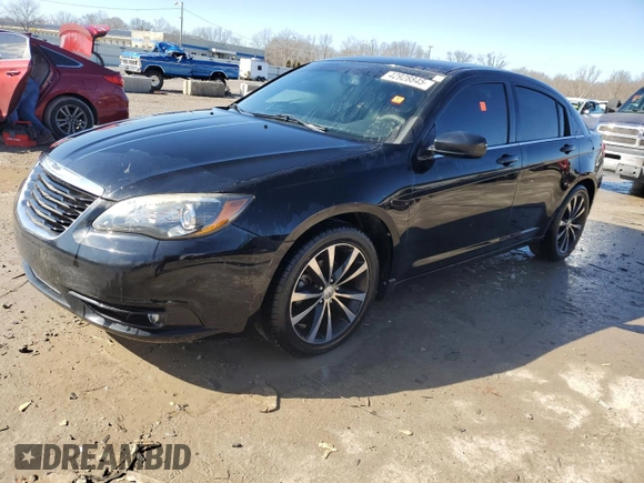 2012 Chrysler 200 S with VIN 1C3CCBHG6CN150143, listed as a Copart auction lot 42928845 with 120,102 mi miles and Salvage Title. Bid and sale history available at carsss.com. Image 1.