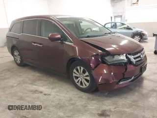2016 Honda Odyssey EX with VIN 5FNRL5H44GB142916, listed as a IAAI auction lot 41612564 with 206,708 mi miles and . Bid and sale history available at carsss.com. Image 1.