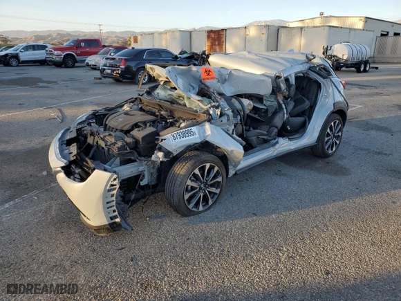 2019 Mazda CX-3 Touring with VIN JM1DKDC76K1412108, listed as a Copart auction lot 87938995 with 0 mi miles and Salvage Title. Bid and sale history available at carsss.com. Image 1.