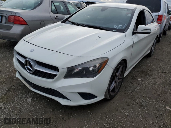 2016 Mercedes-Benz CLA 250 with VIN WDDSJ4EBXGN363366, listed as a Copart auction lot 44666644 with Not Provided miles and . Bid and sale history available at DreamBid. Image 1.