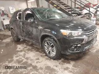 2019 Mitsubishi Outlander Sport ES 2.0 with VIN JA4AR3AU8KU005059, listed as a IAAI auction lot 41327991 with 41,312 mi miles. Bid and sale history available at carsss.com. Image 1.