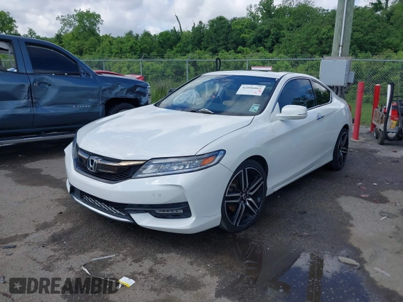 2016 Honda Accord Touring z VIN 1HGCT2B08GA004719, wystawiony jako IAAI lot #42096062 z przebiegiem 113 089 mil mil oraz . Historia ofert i sprzedaży dostępna na DreamBid. Obrazek 2.
