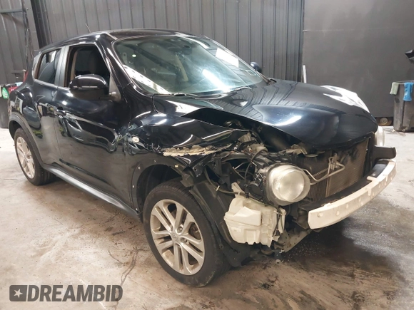 2013 Nissan Juke SL z VIN JN8AF5MV0DT215912, wystawiony jako IAAI lot #42281543 z przebiegiem 154 119 mil mil oraz . Historia ofert i sprzedaży dostępna na DreamBid. Obrazek 1.