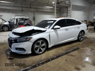 2020 Honda Accord Touring z VIN 1HGCV2F98LA011036, wystawiony jako Copart lot #58977685 z przebiegiem 75 467 mil mil oraz Szkoda całkowita • Salvage title. Historia ofert i sprzedaży dostępna na DreamBid. Obrazek 1.