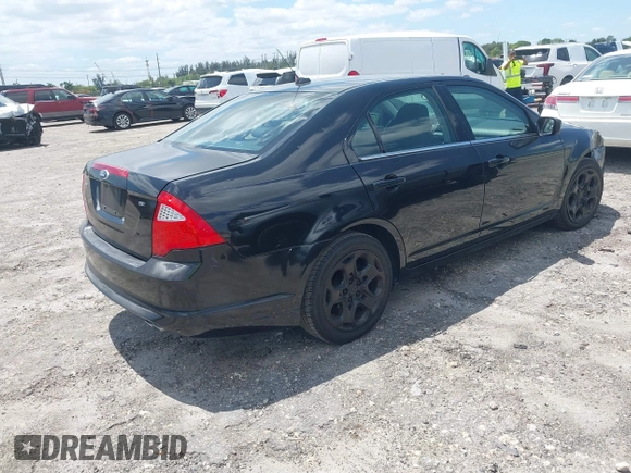 2011 Ford Fusion SE with VIN 3FAHP0HA7BR203021, listed as a IAAI auction lot 42046472 with 155,293 mi miles. Bid and sale history available at carsss.com. Image 4.