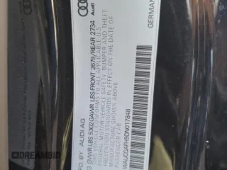 2013 Audi S5 Premium Plus z VIN WAUCGAFH9DN017848, wystawiony jako Copart lot #73433534 z przebiegiem 102 378 mil mil oraz Szkoda całkowita • Salvage title. Historia ofert i sprzedaży dostępna na DreamBid. Obrazek 12.