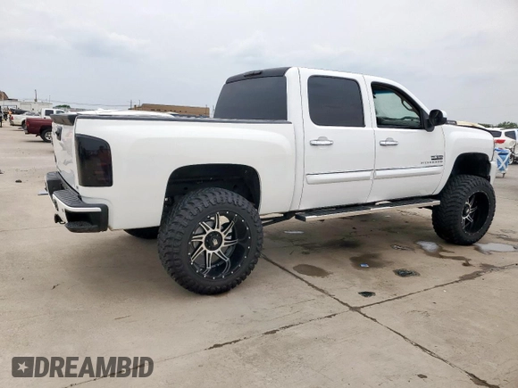 2013 Chevrolet Silverado 1500 LT with VIN 3GCPCSE07DG307564, listed as a Copart auction lot 53810695 with Not Provided miles and Salvage Title. Bid and sale history available at DreamBid. Image 3.