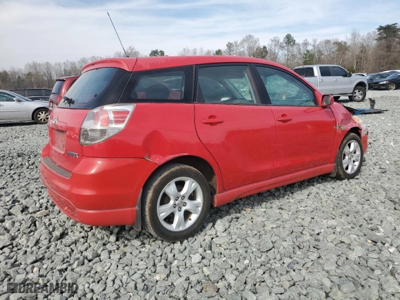 2006 Toyota Matrix STD with VIN 2T1KR32E56C615912, listed as a Copart auction lot 47733825 with 299,999 mi miles and Salvage Title. Bid and sale history available at carsss.com. Image 3.