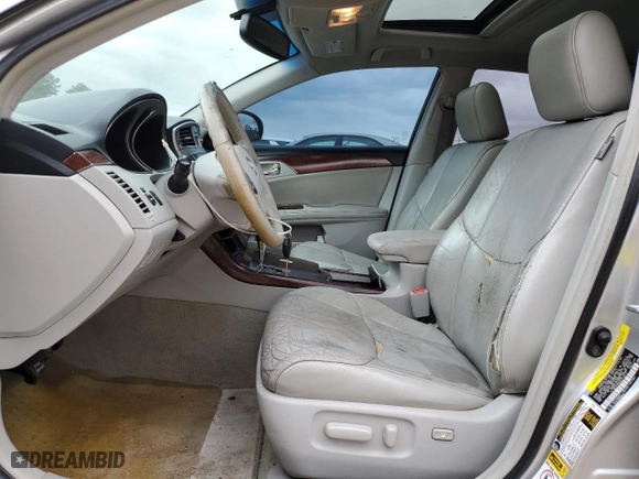 2011 Toyota Avalon with VIN 4T1BK3DB3BU372813, listed as a Copart auction lot 49871305 with 190,704 mi miles and Salvage Title. Bid and sale history available at carsss.com. Image 7.